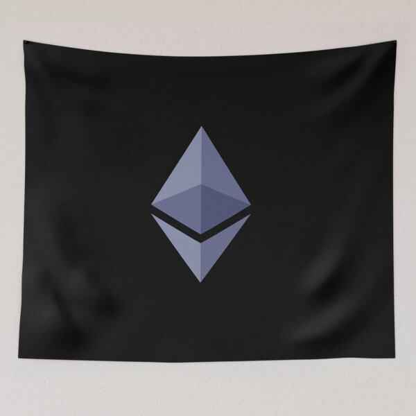 Artikelvorschau, Ethereum Shirt ETH Crypto Token Coin T-Shirt Lila Ethereum Logo Crypto Tee Geschenk entworfen und verkauft von TheNorthLight.