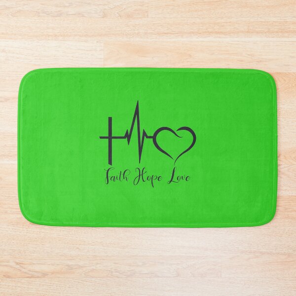 Item preview, Faith Hope Love - (with Cross, Heartbeat & Heart - Representing)  designed and sold by guitarkel.