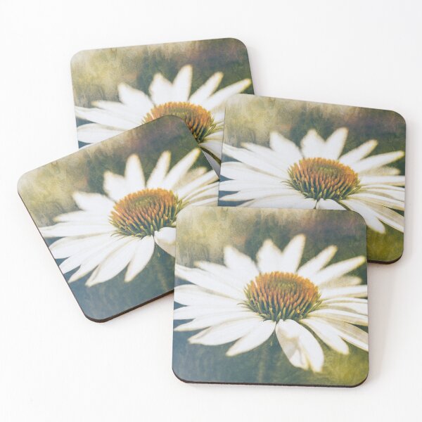 Item preview, Vintage White Echinacea  designed and sold by Tanya C  Smith.