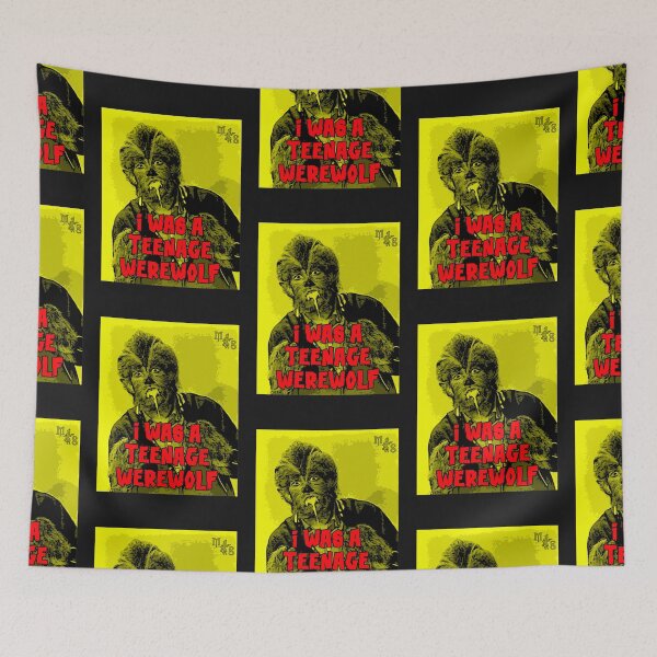 Item preview, I  was a teenage werewolf 60s designed and sold by MetalSatyrShop.