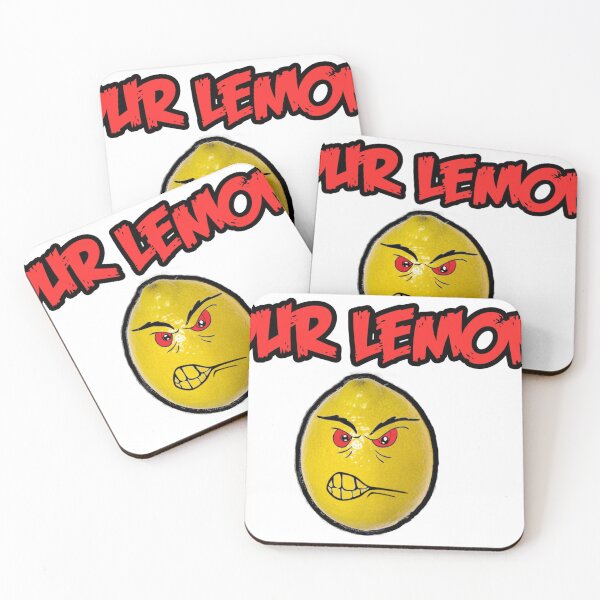 Item preview, Sour Lemon Red Font designed and sold by Kre8tiveHaze.