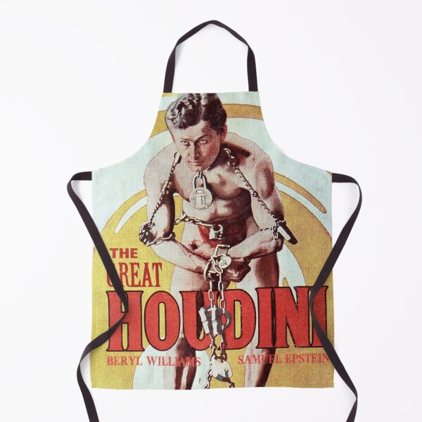 Item preview, Vintage Houdini Magic Poster designed and sold by Vintage Designs +.