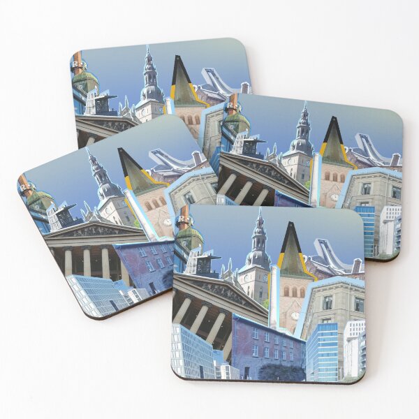 Item preview, Oslo City Collage designed and sold by Jakehbee.