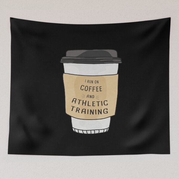 Item preview, I Run On Athletic Training And Coffee designed and sold by orlumbuspirate.