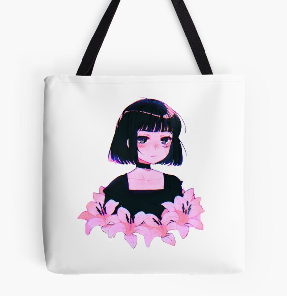 STUDY - SAD JAPANESE ANIME AESTHETIC Tote Bag by Poser_Boy