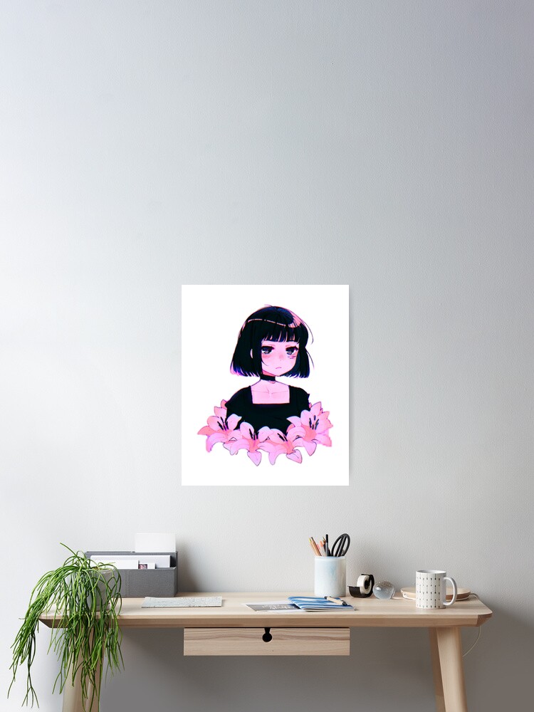 Aesthetic Anime Girl Pfp ,SAD JAPANESE ANIME AESTHETIC Hardcover Journal  for Sale by Hbelmous