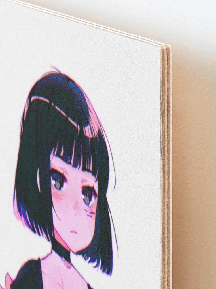 Aesthetic Anime Girl Pfp ,SAD JAPANESE ANIME AESTHETIC Art Board