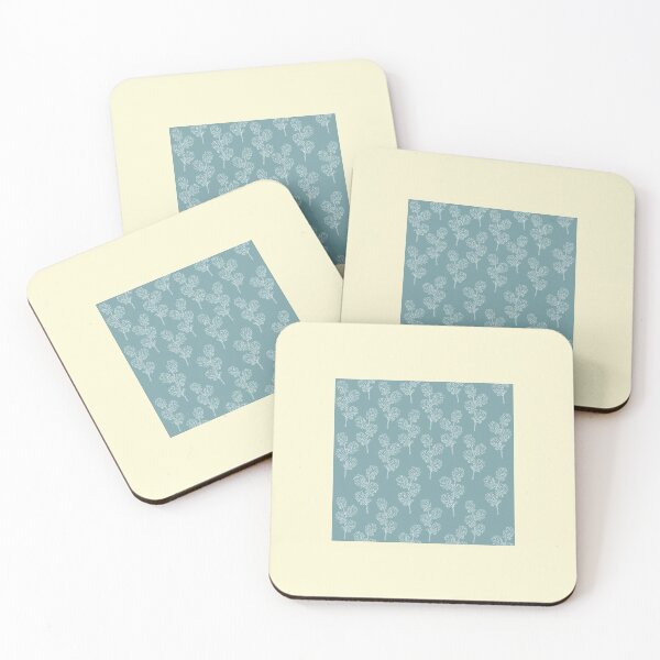 Item preview, blue and white floral pattern | cute flowers print | blue pattern  designed and sold by syeda noon.