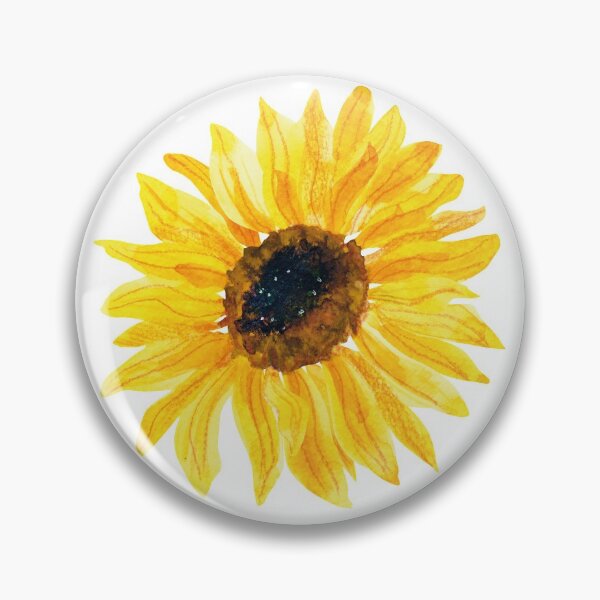 Item preview, Watercolor Style Sunflower Floral Flower designed and sold by Uncommon Tee.