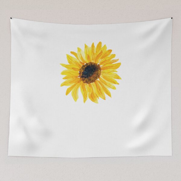 Item preview, Watercolor Style Sunflower Floral Flower designed and sold by Uncommon Tee.