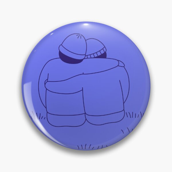 Item preview, Two Good Friends Sitting On The Grass, Arm In Arm designed and sold by AidenChen.