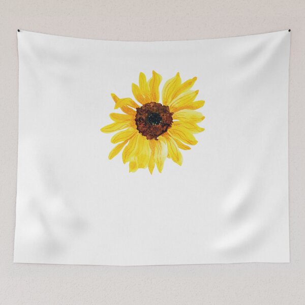Item preview, Watercolor Style Sunflower Floral Flower designed and sold by Uncommon Tee.