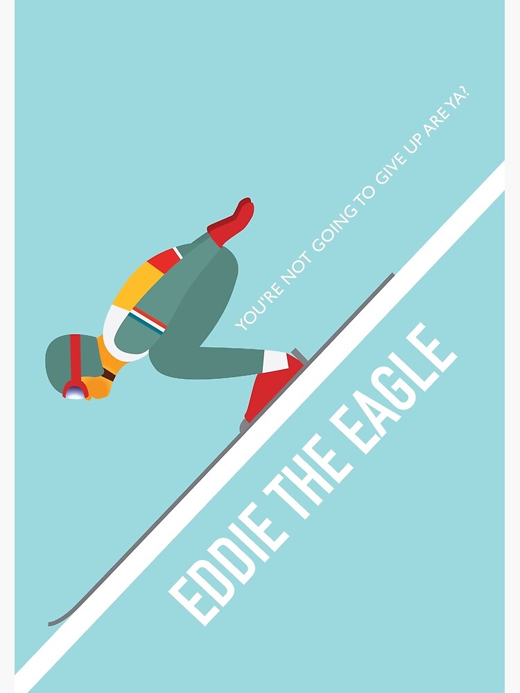 Eddie the Eagle - Alternative Movie Poster by MoviePosterBoy