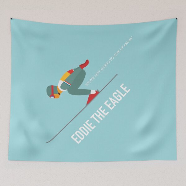 Item preview, Eddie the Eagle - Alternative Movie Poster designed and sold by MoviePosterBoy.