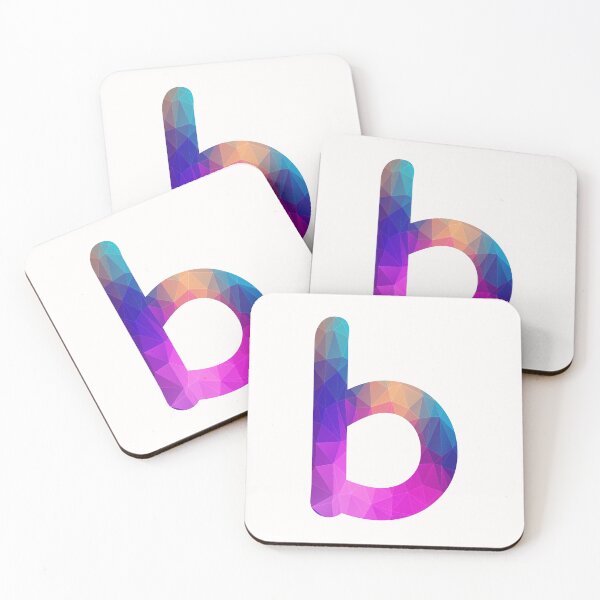 Item preview, Letter b Lower Case Alphabet b Colorful Art designed and sold by Shariss.