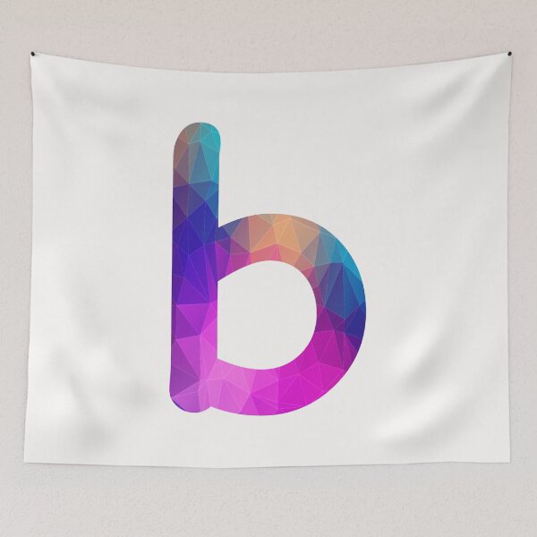 Item preview, Letter b Lower Case Alphabet b Colorful Art designed and sold by Shariss.