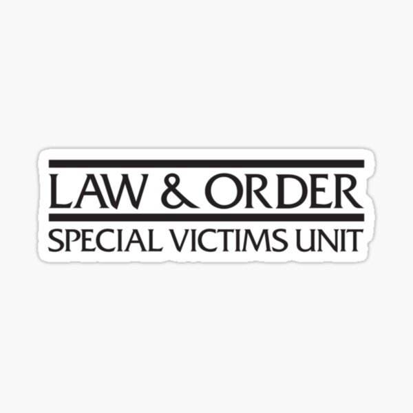 SVU Logo 1 Sticker