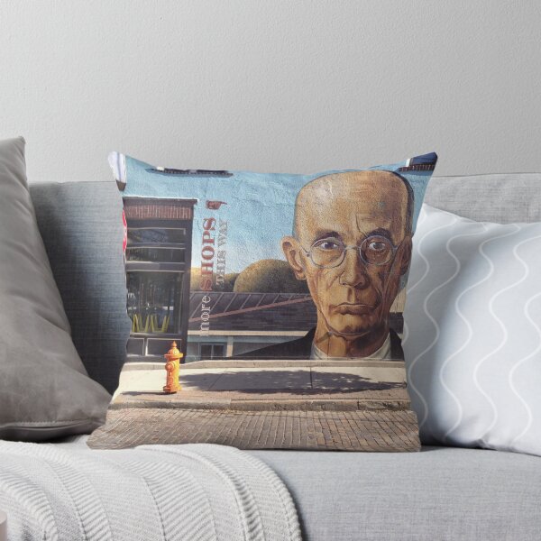 Item preview, Short North Mural of American Gothic Columbus Ohio designed and sold by christianadams.