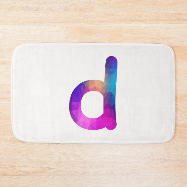 Item preview, Letter d Lower Case Alphabet d Colorful Art designed and sold by Shariss.