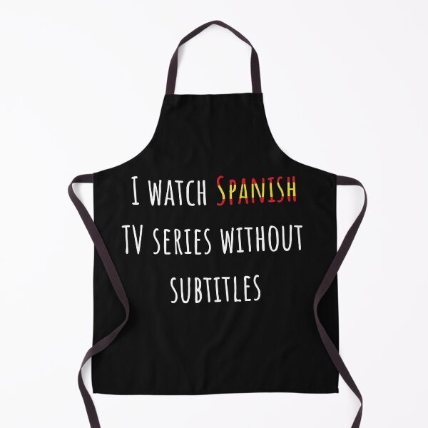 Item preview, I watch Spanish TV series without subtitles designed and sold by AnnaRuz.
