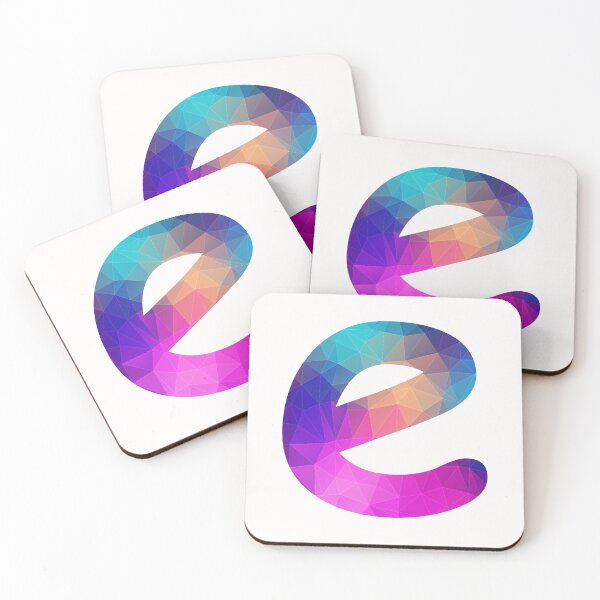 Item preview, Letter e Lower Case Alphabet e Colorful Art designed and sold by Shariss.