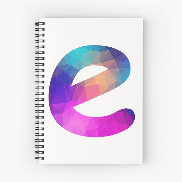 Item preview, Letter e Lower Case Alphabet e Colorful Art designed and sold by Shariss.