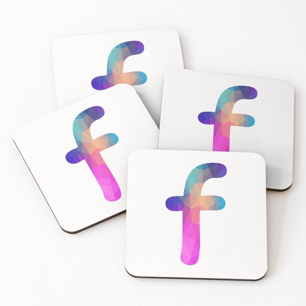 Item preview, Letter f Lower Case Alphabet f Colorful Art designed and sold by Shariss.