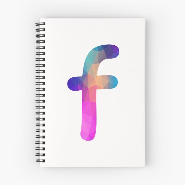 Item preview, Letter f Lower Case Alphabet f Colorful Art designed and sold by Shariss.