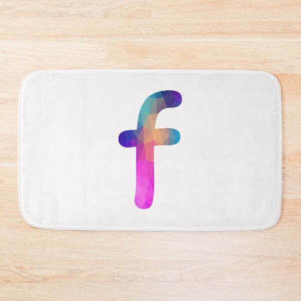 Item preview, Letter f Lower Case Alphabet f Colorful Art designed and sold by Shariss.