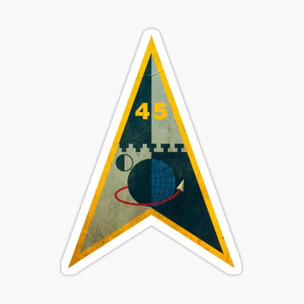 Item preview, Shield of the Space Launch Delta 45 - vintage look designed and sold by trendistudio.