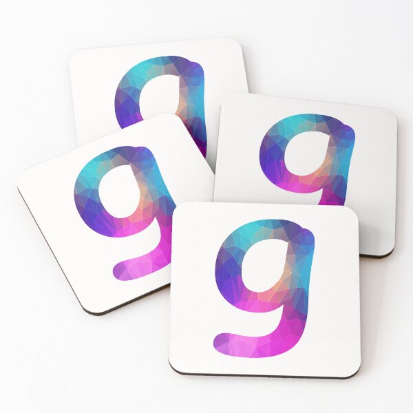 Item preview, Letter g Lower Case Alphabet g Colorful Art designed and sold by Shariss.