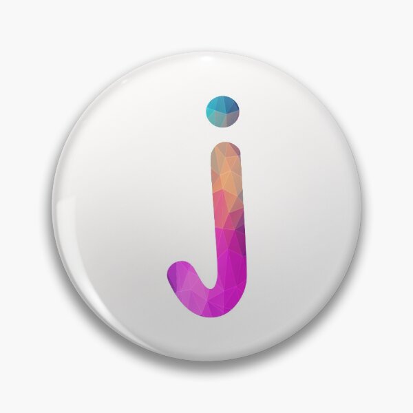 Item preview, Letter j Lower Case Alphabet j Colorful Art designed and sold by Shariss.