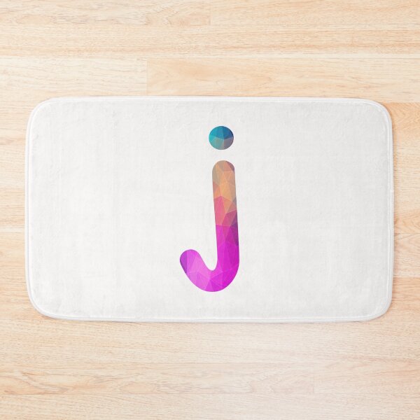 Item preview, Letter j Lower Case Alphabet j Colorful Art designed and sold by Shariss.