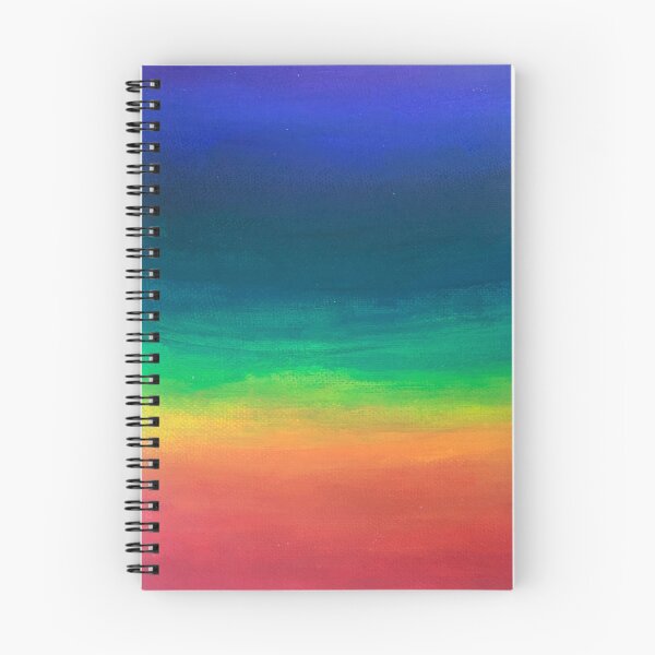 Item preview, Rainbow Ombre Painting designed and sold by makeitsocial.