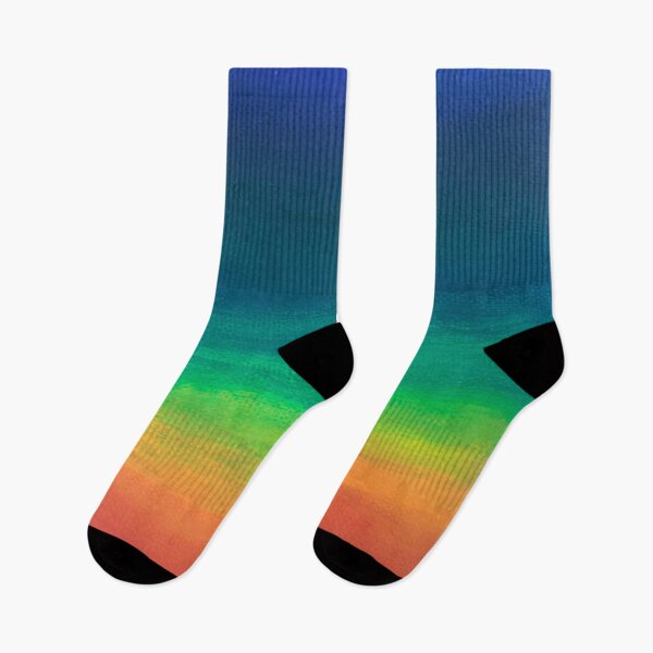 Item preview, Rainbow Ombre Painting designed and sold by makeitsocial.