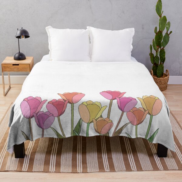 Item preview, Colorful Tulips Flowers designed and sold by Pavnud.