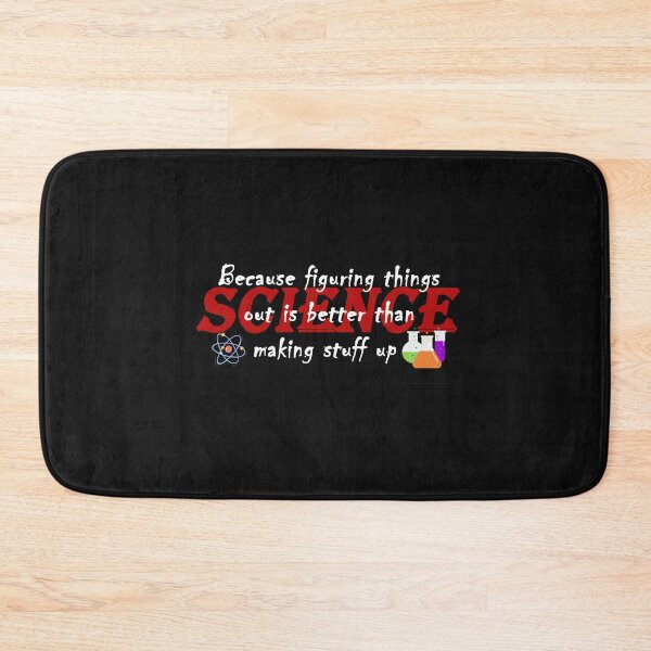 Item preview, science because figuring things out is better than making stuff up: funny Gift idea for science lovers & siblings designed and sold by dorento07.