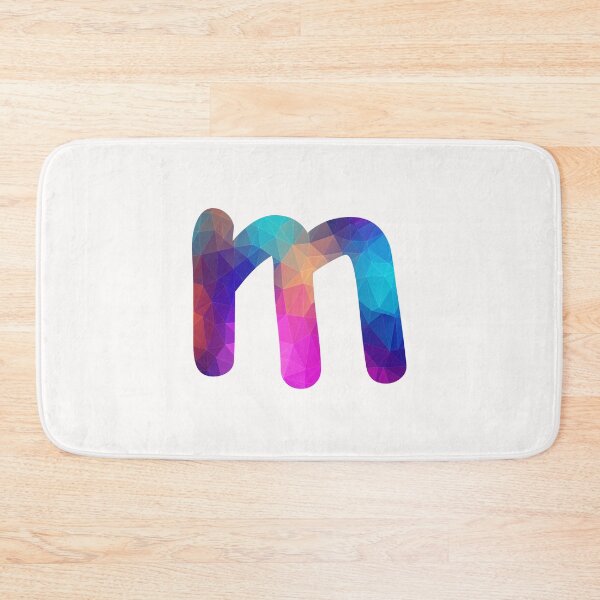 Item preview, Letter m Lower Case Alphabet m Colorful Art designed and sold by Shariss.