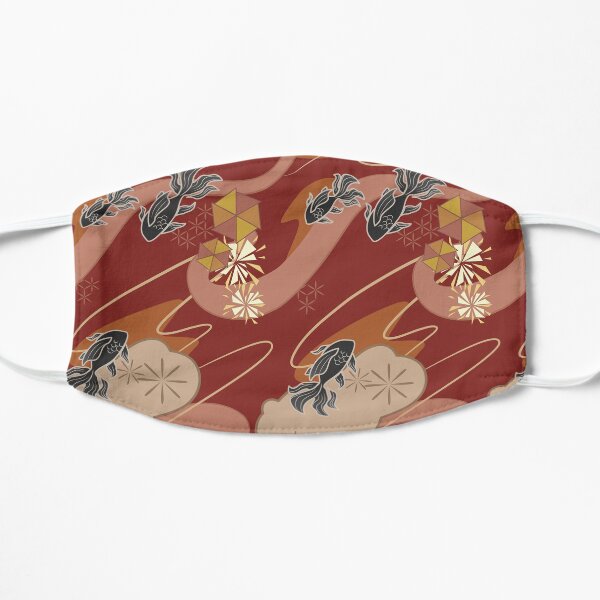 Yoimiya Pattern Flat Mask