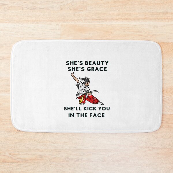 Item preview,   She's Beauty She's Grace She'll Kick You In The Face designed and sold by 77ART.