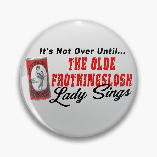 Aperçu de l'œuvre Olde Frothingslosh Lady chante créée et vendue par pineapplepink.