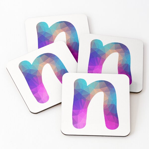 Item preview, Letter n Lower Case Alphabet n Colorful Art designed and sold by Shariss.