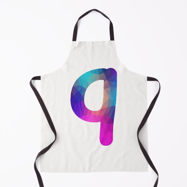 Item preview, Letter q Lower Case Alphabet q Colorful Art designed and sold by Shariss.