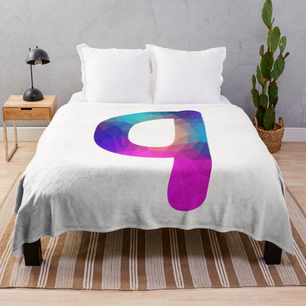 Item preview, Letter q Lower Case Alphabet q Colorful Art designed and sold by Shariss.