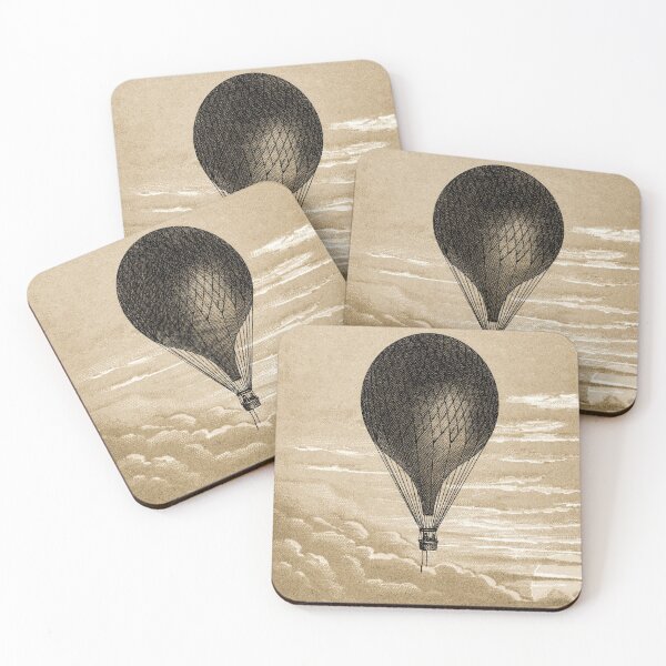 Item preview,  Floating Balloon Vintage Illustration Remix From Original Painting designed and sold by Peekonet.