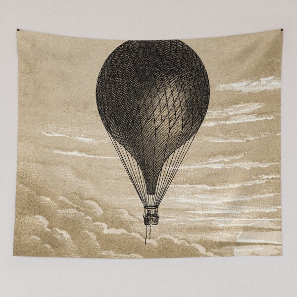 Item preview,  Floating Balloon Vintage Illustration Remix From Original Painting designed and sold by Peekonet.