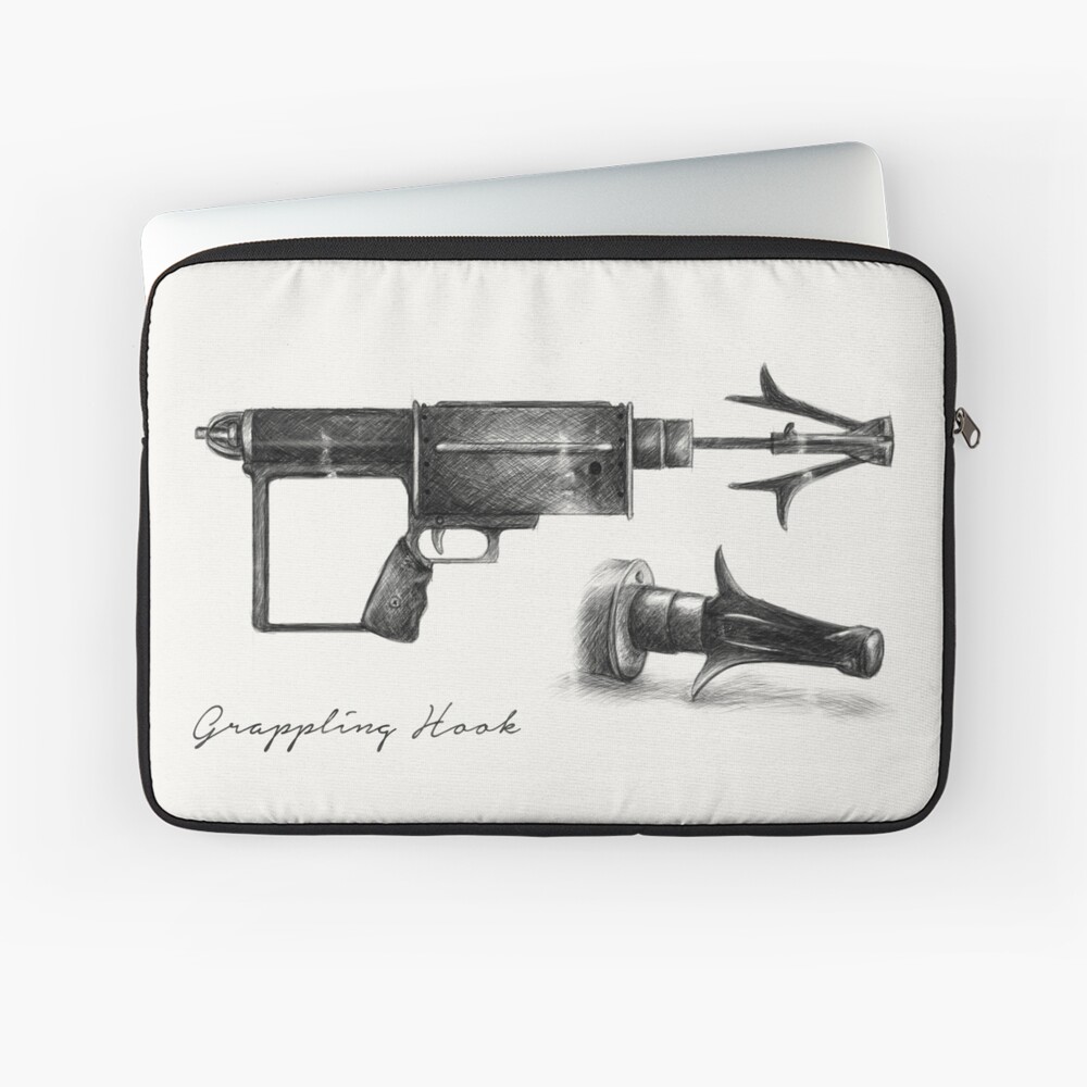 Grappling Hook Schematics  Poster for Sale by studioofmm