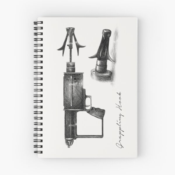 Item preview, Grappling Hook Schematics  designed and sold by studioofmm.