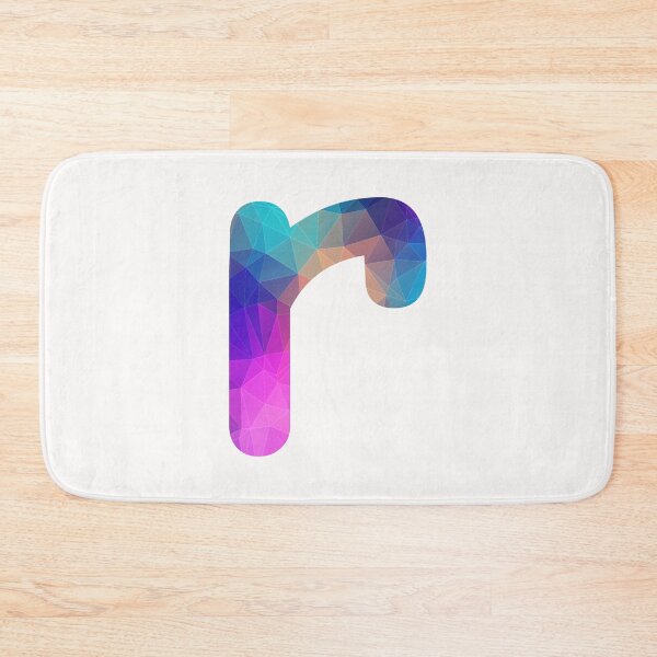 Item preview, Letter r Lower Case Alphabet r Colorful Art designed and sold by Shariss.