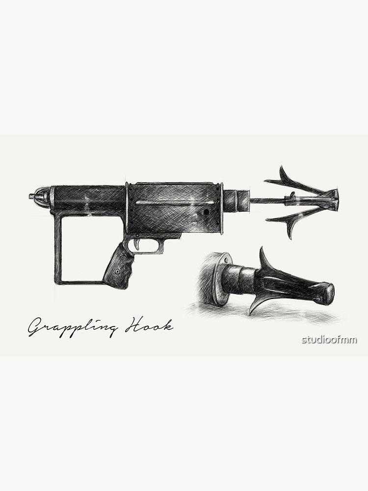 Grappling Hook Wall Art for Sale